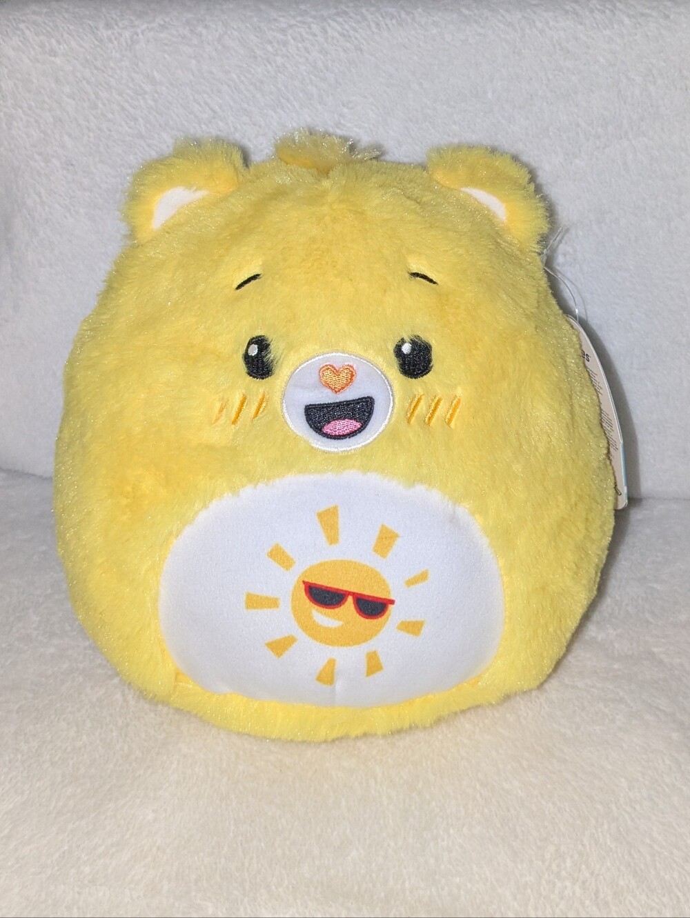 Like New - Squishmallows Fuzz A Mallows Funshine Bear